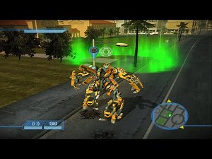 Transformers (2007) | Protecting Sam from Decepticon Attack | 4k + Reshade