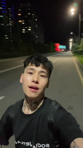 Urban Night Walk: Exploring the City in Style