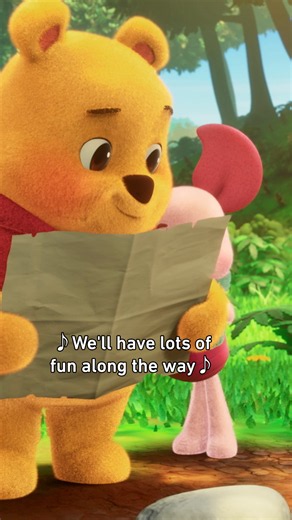 It’s a beautiful day indeed. ☀️ New episodes of Playdate with Winnie the Pooh, available now on Disney !
