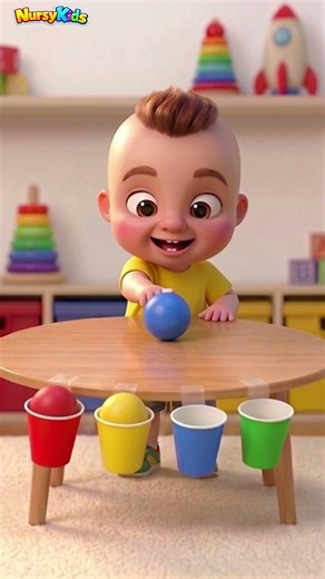 Color Sorting for Toddlers! 🔴 Learn Colors with Balls #cartoon
