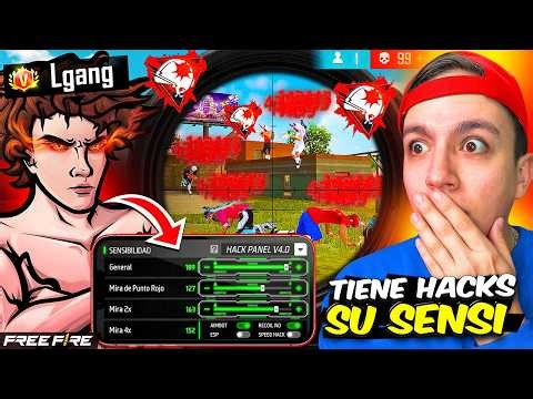 I USED L-GANG'S SETTINGS IN FREE FIRE AND IT GAVE ME HACS😱🔥!