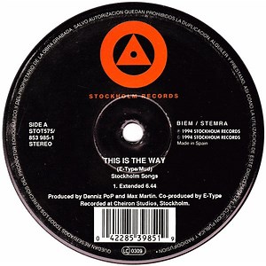 E-Type - This Is The Way