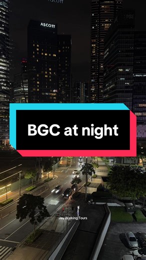 BGC at night #BGC #CityLife #Philippines