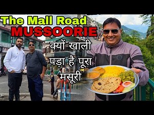 Exploring Mussoorie Mall Road: Street Food Adventure and Walking Tour ‪@BikerPrem91‬