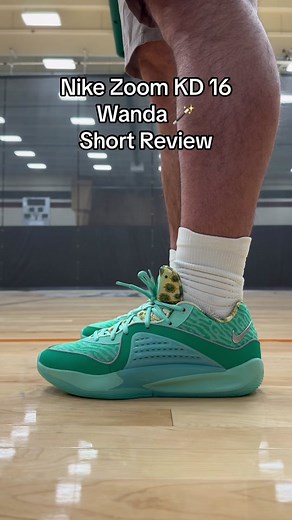 Nike Zoom KD 16 “Wanda” On Feet & In Hand Looks - Short Review . If you’ve played in the Nike KD 16, what are your thoughts on them? . . #nike #nikekd16 #kd16 #sneakers #basketballshoes #kotd #kicks #fyp #reels #shorts #sneakrtweakr