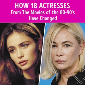 How 18 Actresses From The Movies of the 80-90's Have Changed | CelebRatings
