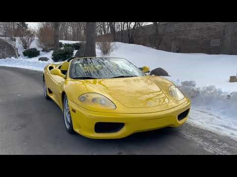 2001 Ferrari 360 Spider 6-Speed