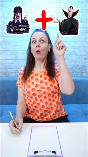 How to Draw Wednesday 2 Dracula #shorts