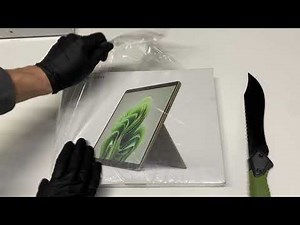 Microsoft Surface Pro 9 Unboxing