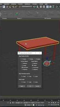 3DS Max Basics: The Magic of Align ✨