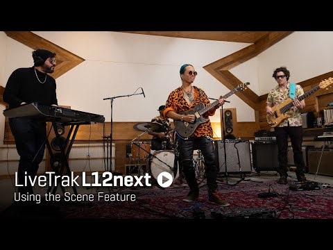 LiveTrak L12next | How to Use Scenes to Save & Recall Your Mix
