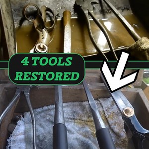 How to Restore Old & Rusted Tools! 🧰 | Jimmy Diresta
