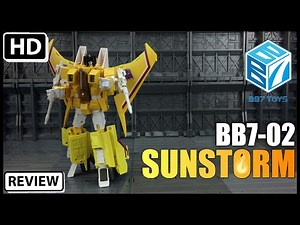 BB7-02 KO Transformers Takara MP11S Masterpiece Sunstorm