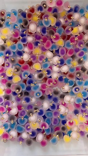 Forsted heart #diy #beads #keychains #smallbusiness #minidiy