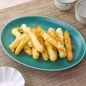 サクッとおいしい♪ みょうがたけの天ぷらのレシピ動画・作り方 | デリッシュキッチン