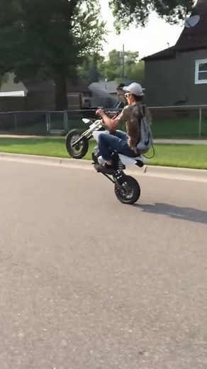 Ssr 110cc pitbike wheelie