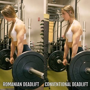 6.9K views · 136 reactions | ROMANIAN DEADLIFT (RDL) VS CONVENTIONAL...