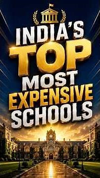 Top 10 Most Expensive Schools in India 2026 | Fees Up to ₹25 Lakh Per Year