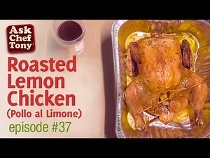 Lemon Chicken Recipe, Easy Italian Home Cooking, How to Make it.