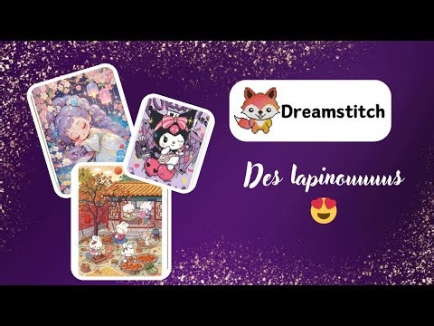 Dreamstitch: 4 little beauties! 🤗😍 #crossstitch #embroidery #flosstube #dreamstitch