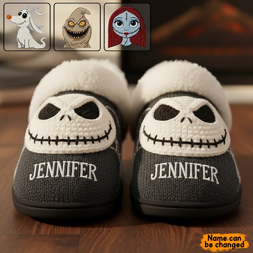 Make your nightmares cozy with Personalized Nightmare Slippers 😱🎁 Personalize Your Style -> https://silveryprints.com/explorejak00379v1 Order now and make every moment unforgettable! 🎁✨ Worldwide shipping!! | Silverybrand Outfit