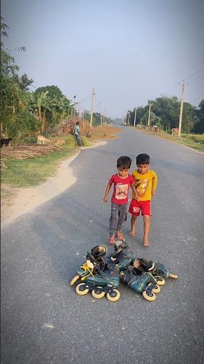 "One Wrong Move… Game Over 😱 | Hard Skating Challenge"🥲#skating#skateboarding#inlineskating#shorts