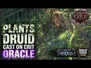 Plants Druid is Insane! Day 2 Oracle Cast on Crit Build Showcase - PoE II Path of Exile 2