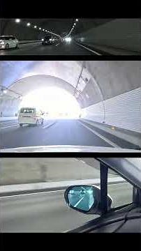 【新東名】車線変更：新東名高速道路 新清水 JCT 付近 #shorts