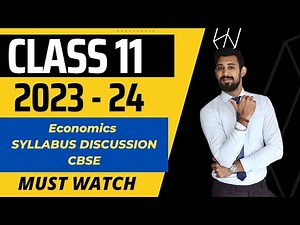 Class 11 | Economics Syllabus Discussion | Best Books | Must watch