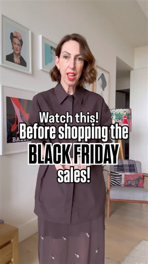 Black Friday “officially” starts on November 28 but I’m sure you’ve already started being swamped with sale emails offering discounts well before Thursday 🤷🏻‍♀️ Sales are great, but only when you buy WHAT YOU NEED. I hope the advice, that I follow myself, helps you to navigate them! Is there anything on your BF hit list? 🛒 #blackfriday #saleshopping | Styled by Sally