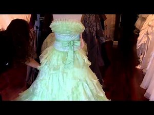 Lime Green Wedding Dress