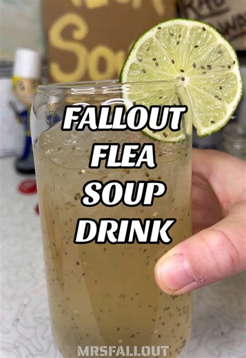 Making Fallout’s Flea Soup as a drink! #fallout #mrsfallout #fallouttok