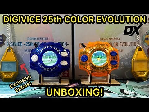 Digivice 25th Color Evolution DX - Taichi & Yamato - Unboxing #digimon
