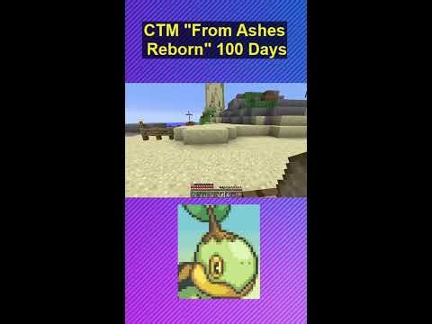 I got 100 Days to go From Ashes REBORN Minecraft CTM