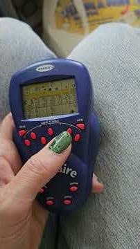Vintage 2000 Radica Solitaire Hand Held Game