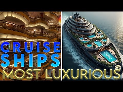 TOP 7 Most Luxurious Cruise Ships in the World | Ultimate Floating Resorts & Exclusive Experiences