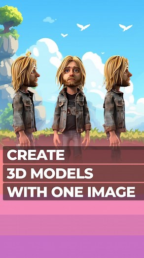 The AI Surfer on Instagram: "Transform a single picture into a full 3D model with Instant Mesh from Tencent—it’s not just possible, it’s easy and free! 🤯 Comment: “MESH” for the link. Simply upload your image, click ‘generate,’ and in under 30 seconds, witness the creation of multiple views from different angles. The result? A ready-to-use 3D model for your projects. Interested in exploring this innovative tool? 🗣️ Comment ‘MESH’ below, and I’ll send you all the details you need to get started