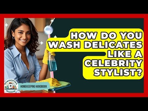 How Do You Wash Delicates Like A Celebrity Stylist? - Homekeeping Handbook