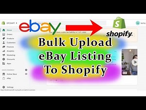 How to bulk upload ebay listing to Shopify | eBay To Shopify