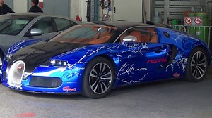 Bugatti Veyron Start & Exhaust Sound