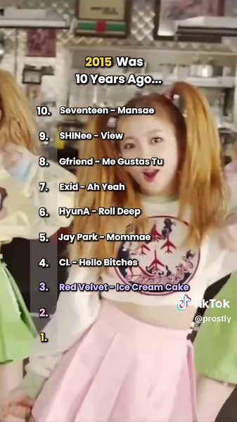 Reflecting on K-Pop Hits from 2015