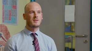 Going above and beyond  Our trainee primary teachers like Tom are...