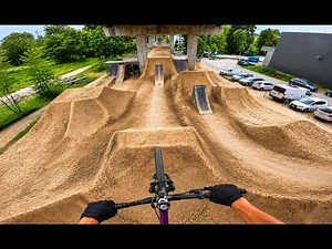 THIS DIRT JUMP SPOT IS HIDDEN UNDER A BRIDGE | DIRTCASTLE LENZBURG