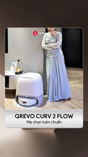 🏠 Sự tin chọn của mẹ luôn đi kèm một chuẩn sống được đặt ra rất rõ ràng. Qrevo Curv 2 Flow là trợ thủ được giao phó vai trò chăm chút tổ ấm trong những ngày cận Tết. 🔹 Lau sạch diện rộng và sát mép, không bỏ sót góc khuất 🔹 Xử lý dứt điểm vết bẩn ngày Tết chỉ trong một lần lướt 🔹 Tự giặt, sấy khép kín sau mỗi phiên dọn ✨ Mọi ngóc ngách đều được nâng niu đúng cách, mọi nỗi bận tâm dọn dẹp của Gia đình Bé Sữa đều có thể gác lại - với sự đồng hành của trợ thủ đắc lực: Roborock Qrevo Curv 2 Flow