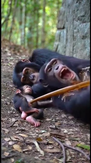 They Slept Peacefully… Until the Chimp Did This