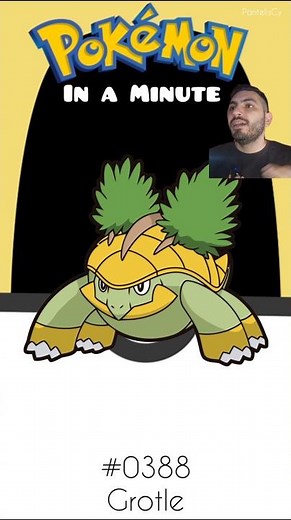 Grotle 🌿🟫 | Pokédex in a Minute #pokemon #shorts #Grotle