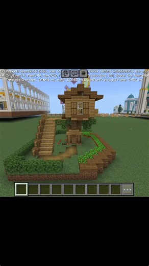Minecraft: Tree house😍 #shorts #minecraft #minecraftbuilding #tutorial #millionviews #shortsfeed