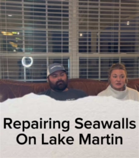 Let’s talk seawalls on Lake Martin 👀 Everyone makes seawall repairs sound terrifying… but here’s the truth: it’s usually way more manageable than people think. Most repairs are preventative, planned, and don’t mean your lake life is over. Water levels matter. Timing matters. Hiring the right contractor matters. But no — a seawall issue doesn’t automatically equal a money pit or a deal breaker. 👉 If you ever need help, call me — I can recommend trusted dock & seawall companies that actually kno