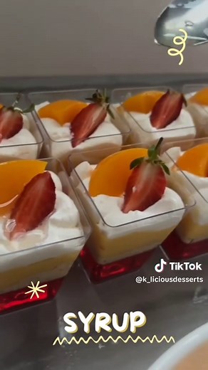 Make an order with me - Trifle #makeanorderwithme #trifle #minidesserts #desserts #dessertsoftiktok #desserttok #desserttiktok #dessert