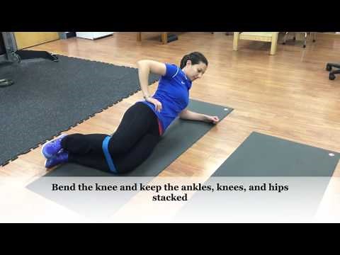 Modified Side Plank with Clamshell
